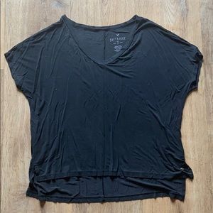 Black Soft & Sexy Flowy T-Shirt